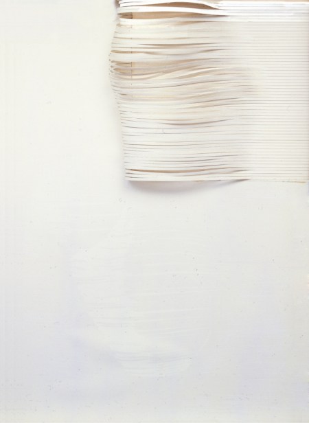 Bianco, 1977 tecnica mista 70x50 cm