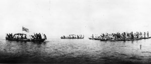 Naval Africa Expedition returning via Bangwelo Lake
