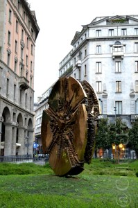 Disco Solare di Arnaldo Pomodoro @Milano_ www.culturefor.com