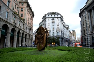 Disco Solare di Arnaldo Pomodoro @Milano_ www.culturefor.com