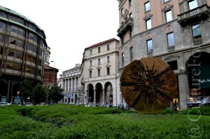 Disco Solare di Arnaldo Pomodoro @Milano_ www.culturefor.com
