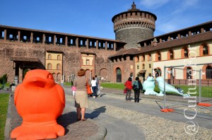 Nido di Rondini @Castello Sforzesco, Milano _ www.culturefor.com