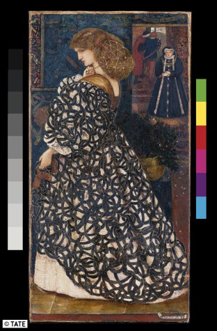 Edward Burne‐Jones, 1833‐1898 Sidonia von Bork 1560 1860 Acquerello e guazzo su carta, cm 34,1 x 17,8 Lascito di W. Graham Robertson, 1948 ©Tate, London 2014