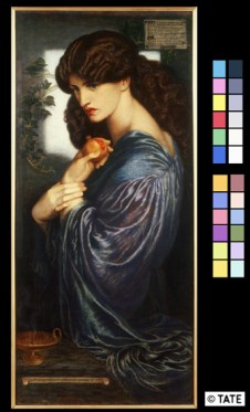 Dante Gabriel Rossetti (1828‐1882) Proserpina 1874 Olio su tela, cm 125,1 x 61 Donato nel 1940 da W. Graham Robertson ©Tate, London 2014