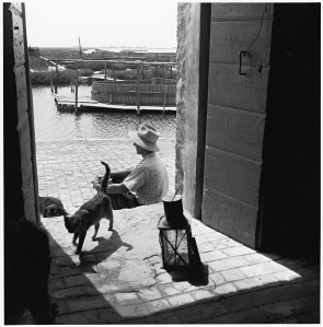 Pietro Donzelli, Delta del Po, anni Cinquanta