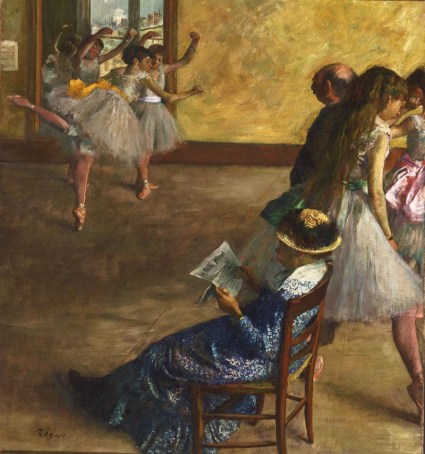 11. Edgar Degas - La classe di danza, ca. 1880