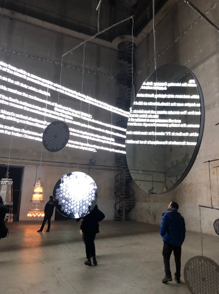 mostra Cerith Wyn Evans Hangar Bicocca